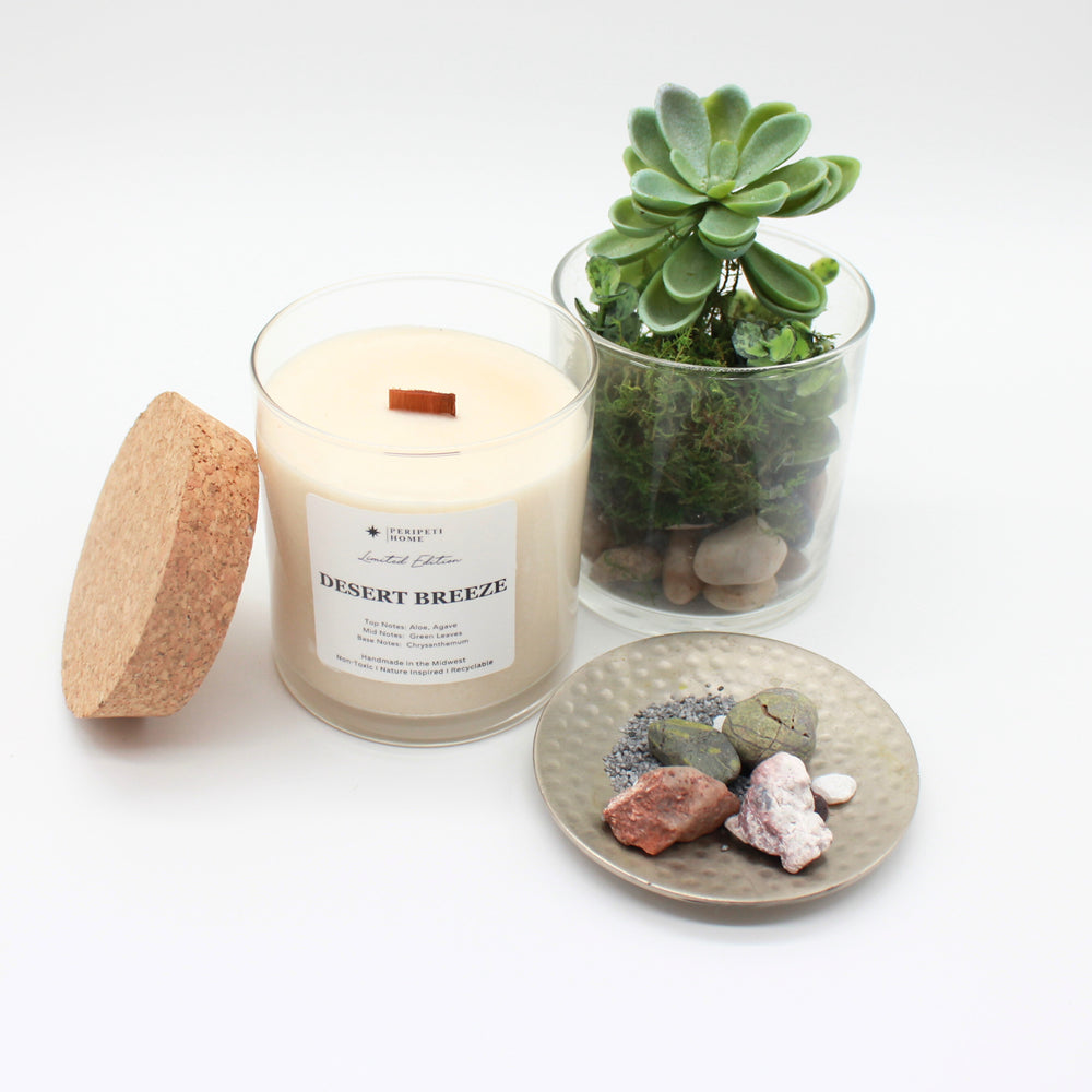 
                      
                        Wooden Wick Soy Candle
                      
                    