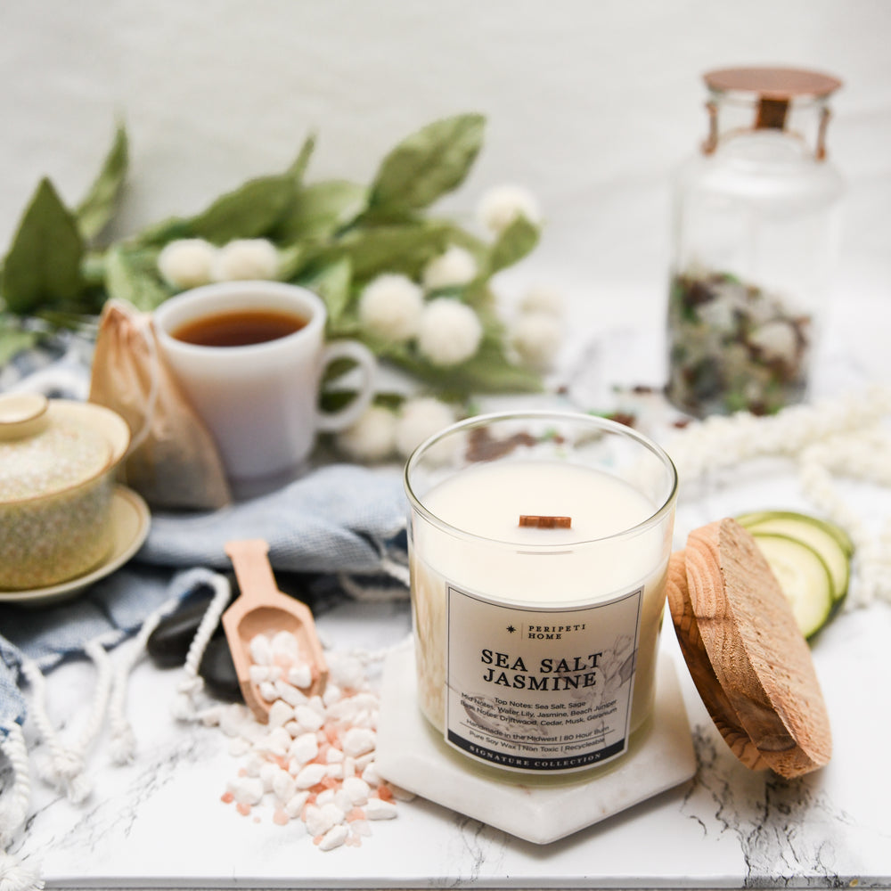 
                      
                        Wooden Wick Soy Candle
                      
                    
