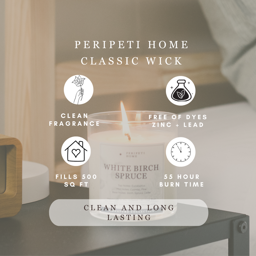 
                      
                        Classic Wick Soy Candle
                      
                    