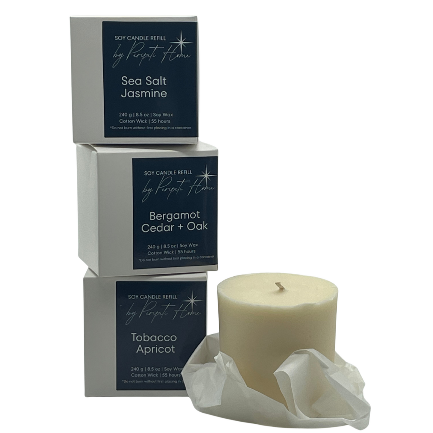 Soy Candle Refill Insert