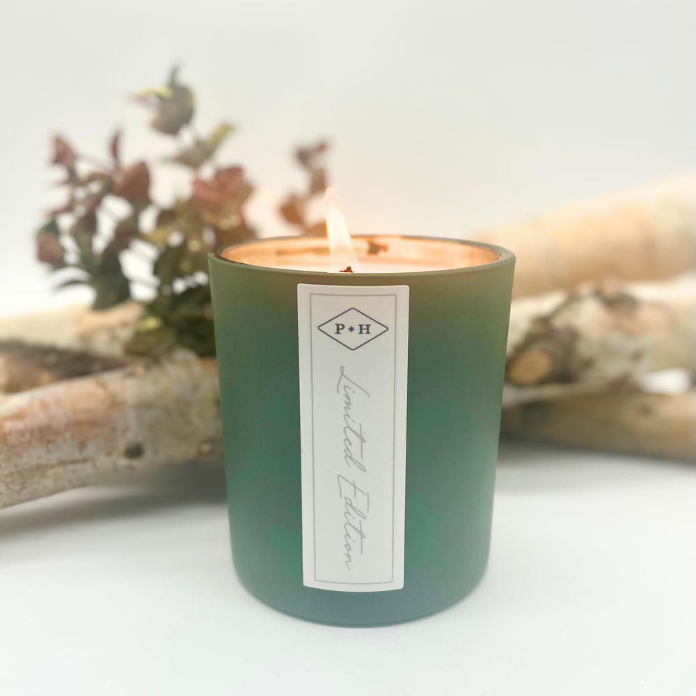 
                      
                        Holiday Cheer Candle in Evergreen + Bay Leaf
                      
                    