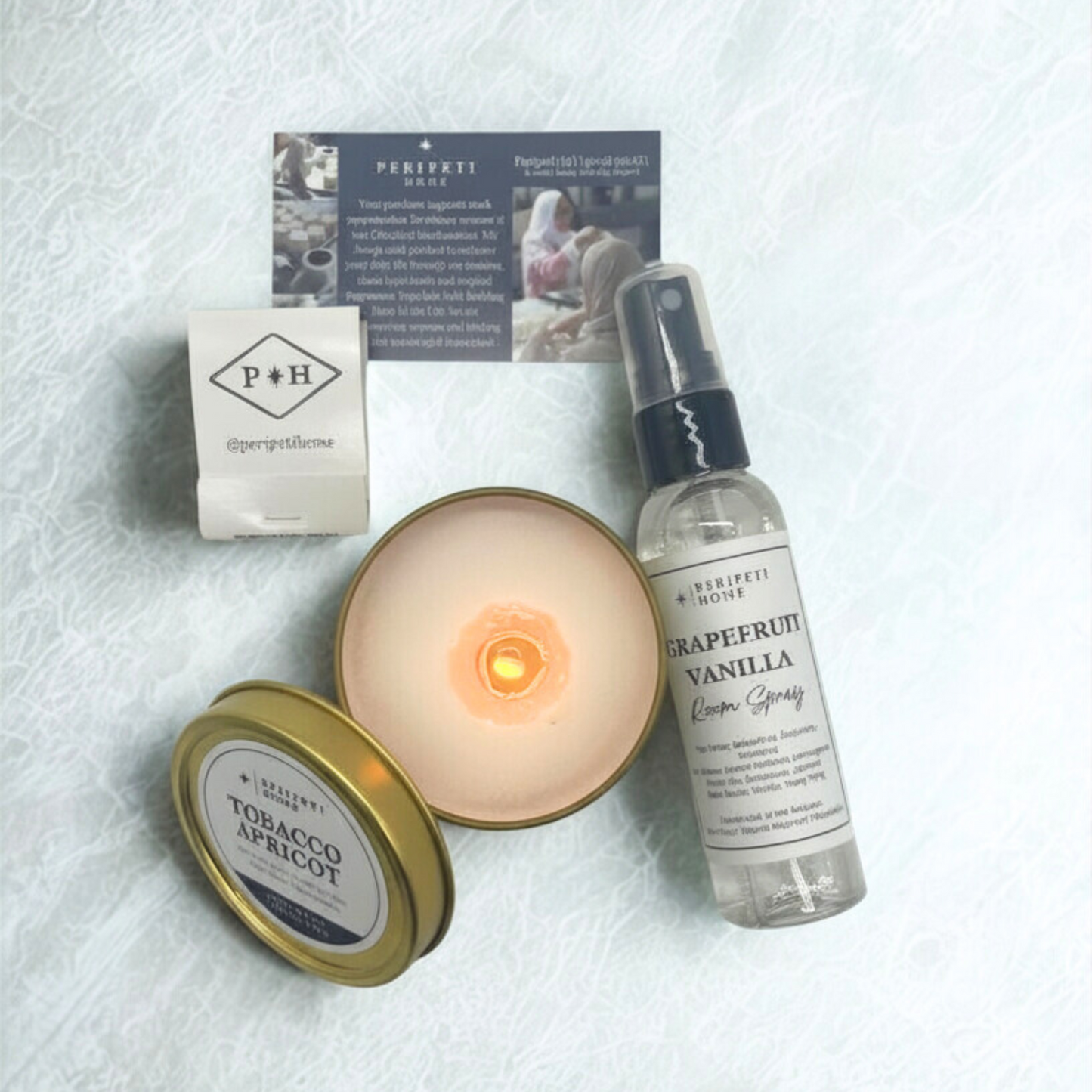 Peripeti Home Travel Aromatherapy Set