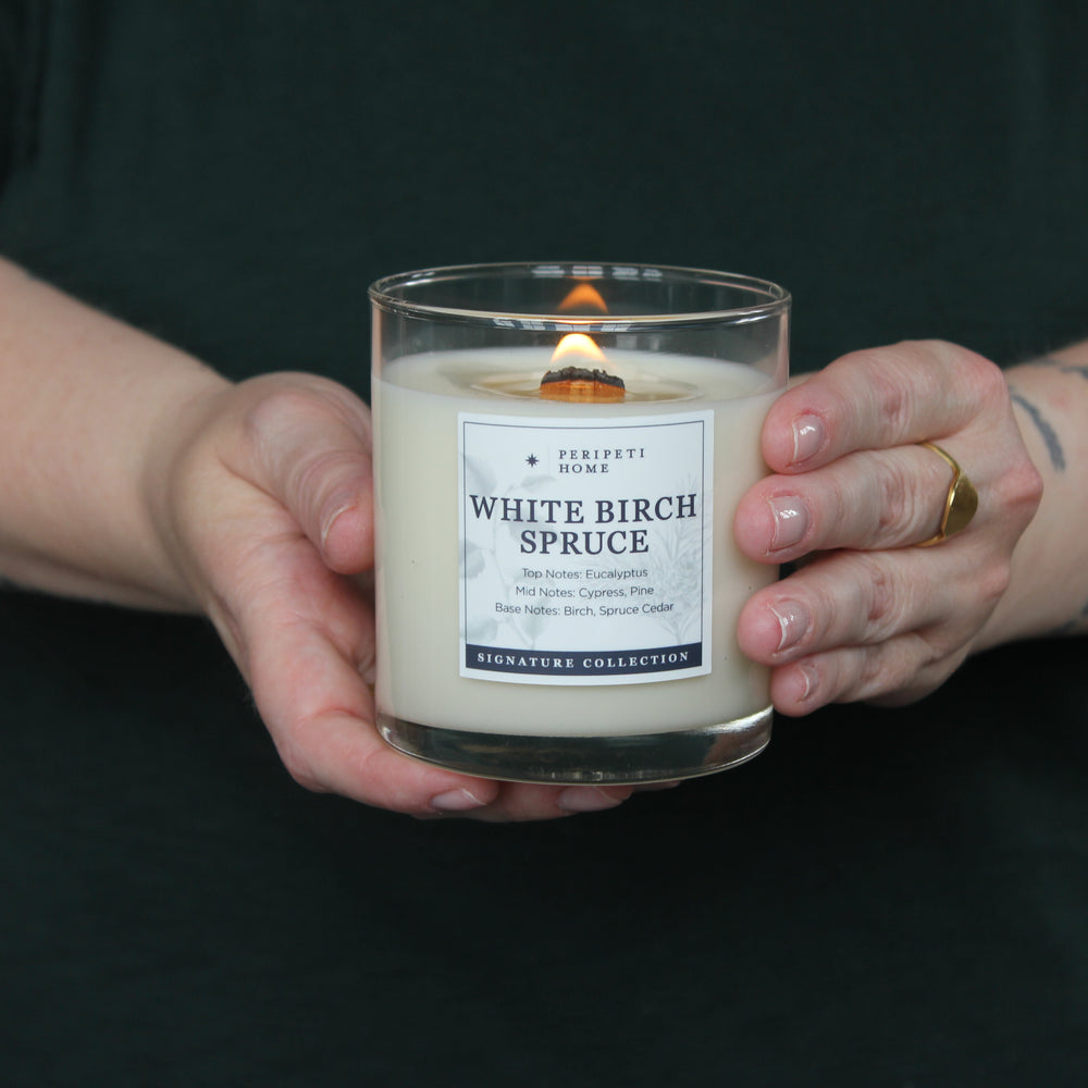 White Birch + Spruce