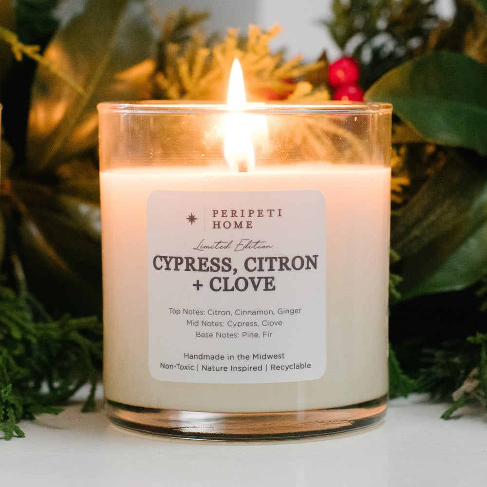 
                      
                        Cypress, Citron + Clove (Seasonal)
                      
                    