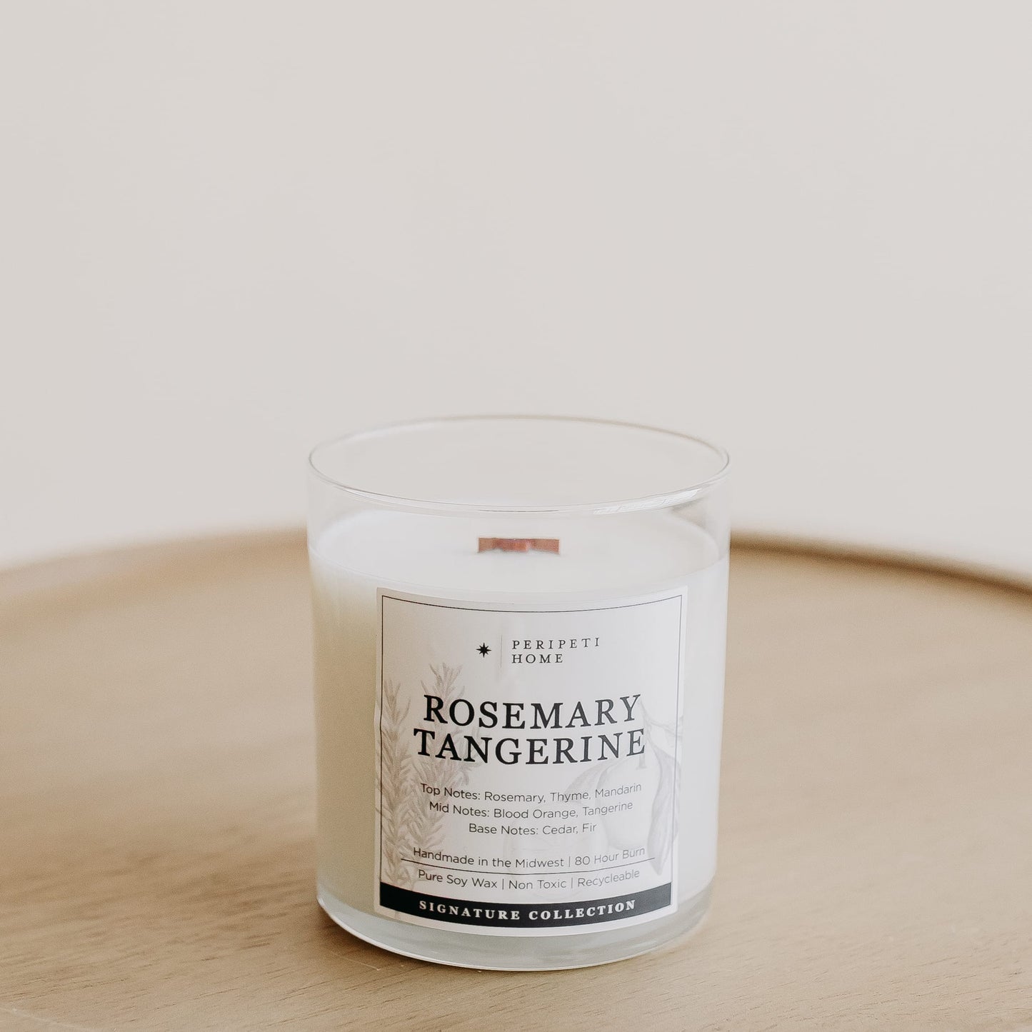 Wooden Wick Soy Candle