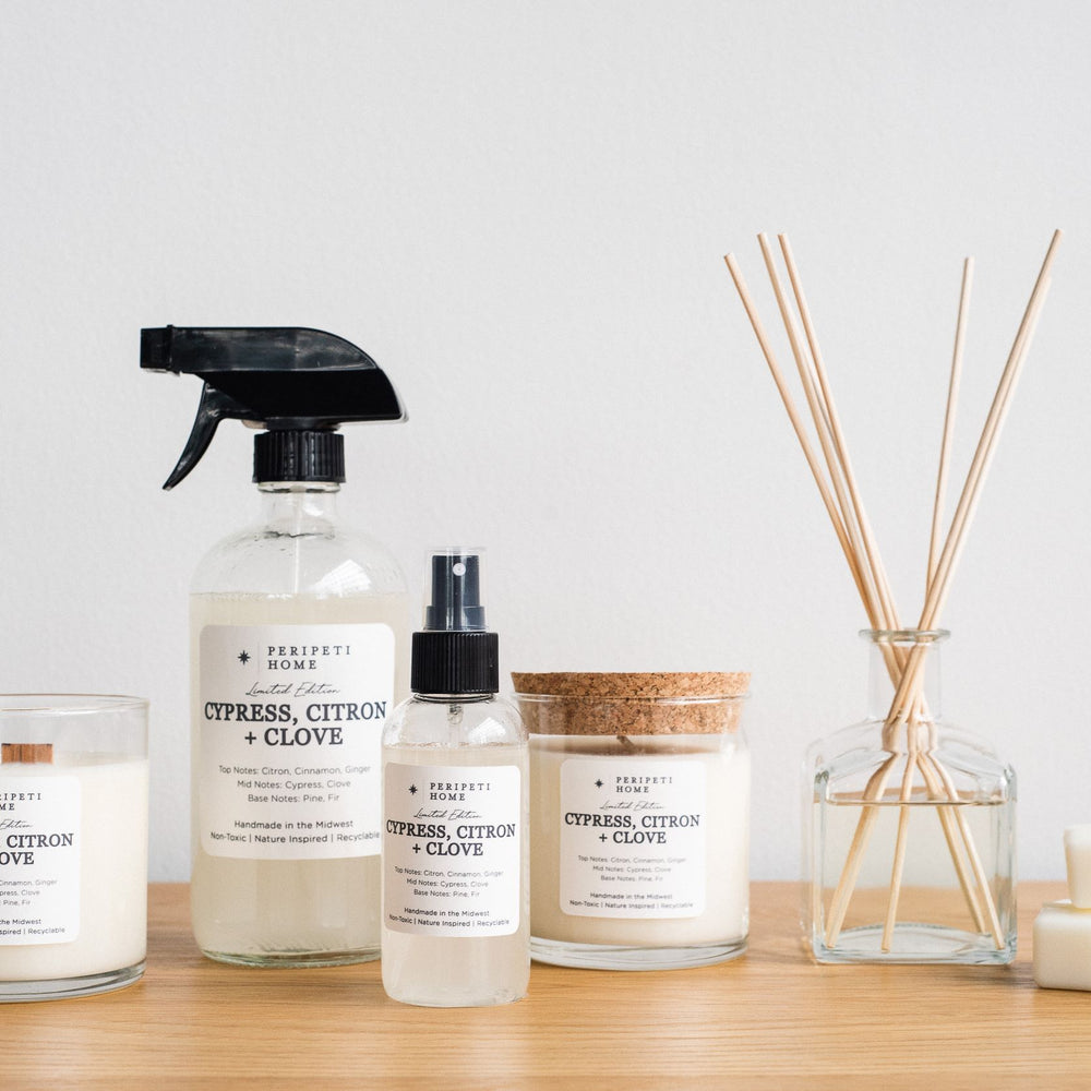 
                      
                        Cypress, Citron + Clove (Seasonal)
                      
                    